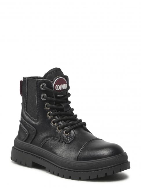 CONNOR  Anfibi da bambino premium black - Scarpe Bambino