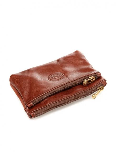 STORY Astuccio portachiavi in pelle MARRONE - Portachiavi