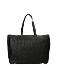 ERMANNO SCERVINO GIOVANNA Straw Shopping Bag black - Borse Donna - 2