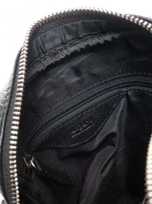 TECH Borsello in pelle nero - Tracolle Uomo