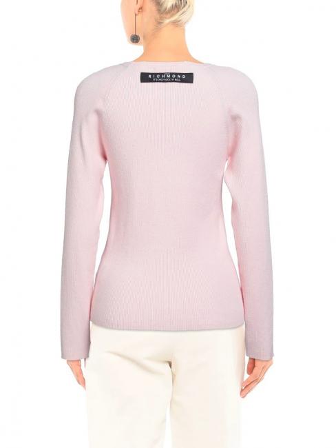 KHALED Maglioncino bottoncini pink - Maglie Donna