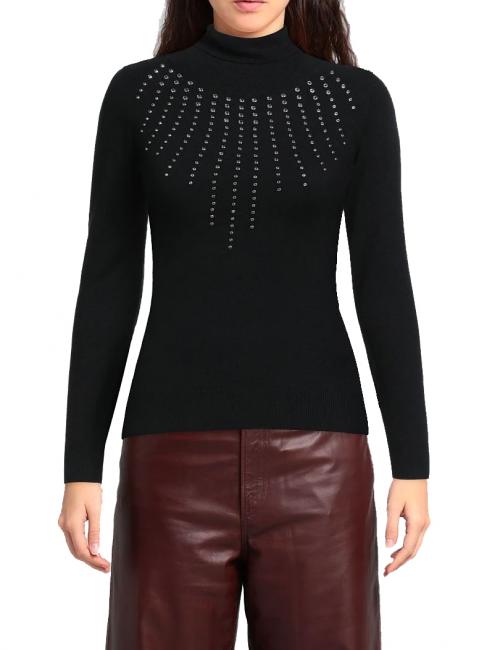 LENNON Maglioncino dolcevita black - Maglie Donna
