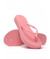 HAVAIANAS SLIM FLATFORM Infradito macaron pink - Scarpe Donna - 5