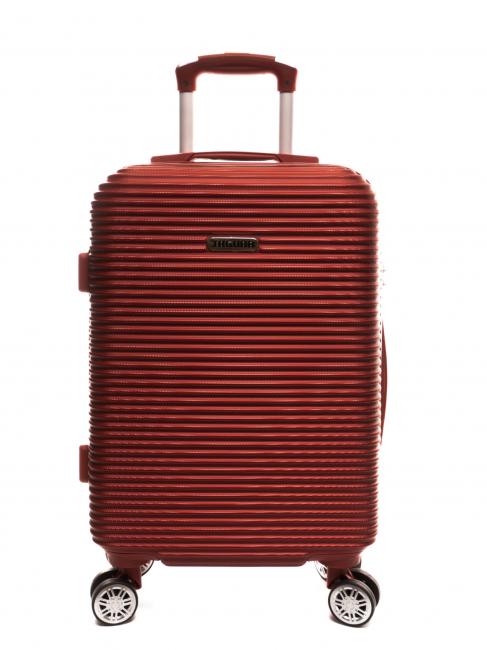 LUCKY Set 3 trolley: cabin, medio, grande rosso - Set Trolley