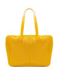 ERMANNO SCERVINO GIOVANNA Straw Shopping Bag yellow - Borse Donna - 4