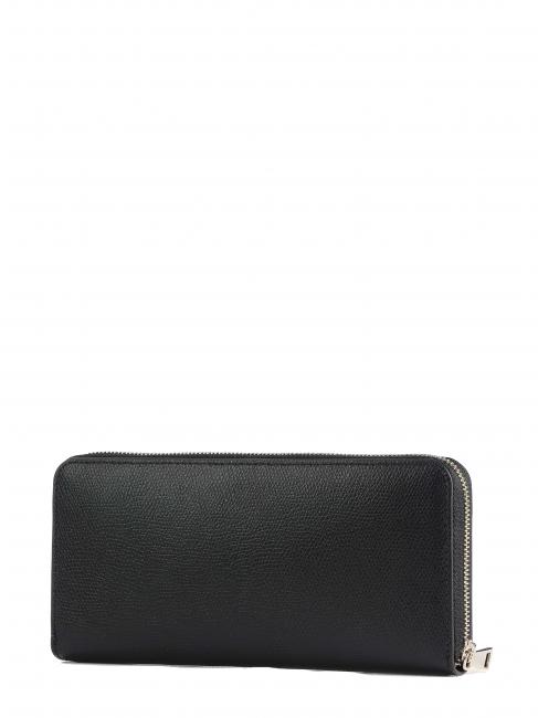 CAMELIA Portafoglio in pelle e zip around Nero - Tracolle Uomo