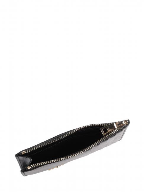 CAMELIA Portafoglio piatto in pelle Nero - Portafogli Donna