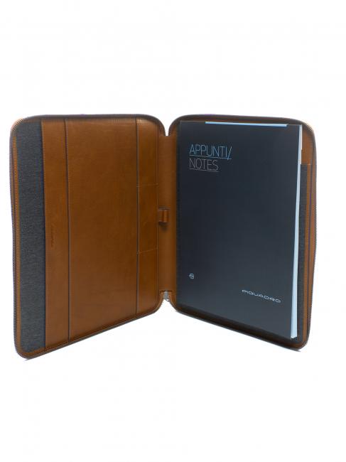 CAMPIONARIO - BLUE SQUARE SPECIAL Portablocco A4 CUOIO - Porta tablet & Organizer