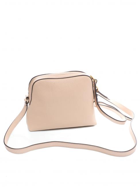 REMI Mini bag a tracolla in pelle martellata new pink - Borse Donna