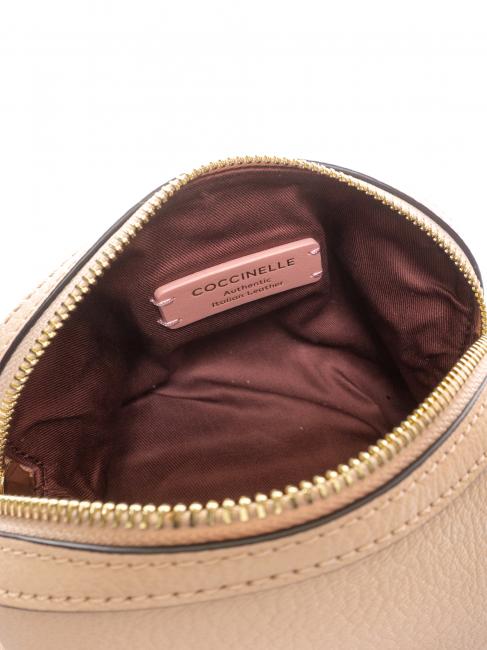 REMI Mini bag a tracolla in pelle martellata new pink - Borse Donna