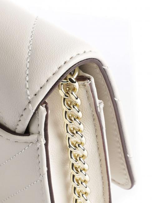 DELPHINE Borsa in pelle a tracolla con catena pebble - Borse Donna