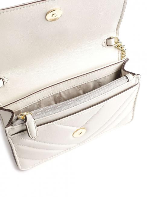 DELPHINE Borsa in pelle a tracolla con catena pebble - Borse Donna