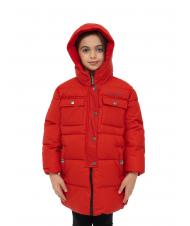 TRUSSARDI HIDEYORI Giubbino lungo imbottito red - Giacche Bambini - 3