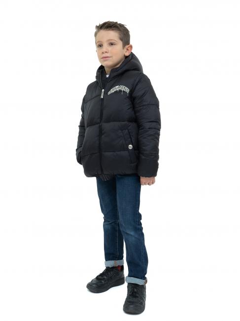 GOEMON Giubbino imbottito con cappuccio black - Giacche