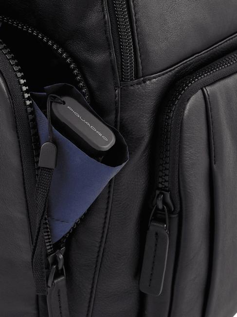 CHARLIE Zaino porta PC 15,6", in pelle Nero - Zaini da lavoro porta PC
