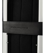 PIQUADRO CHARLIE Zaino porta PC 15,6", in pelle Nero - Zaini da lavoro porta PC - 7
