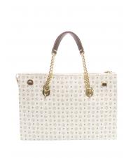 POLLINI HERITAGE CLASSIC Borsa a mano con tracolla avorio/marrone - Borse Donna - 4