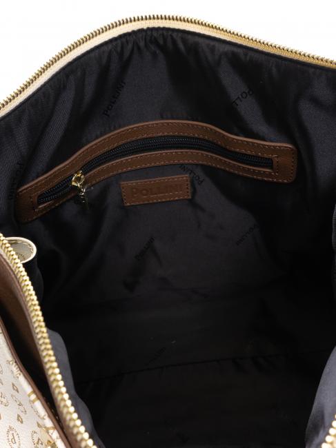 HERITAGE CLASSIC Borsa a mano con tracolla avorio/marrone - Borse Donna