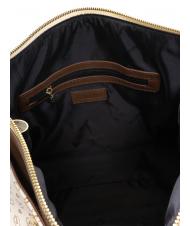 POLLINI HERITAGE CLASSIC Borsa a mano con tracolla avorio/marrone - Borse Donna - 5