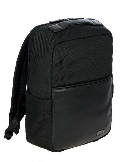 MONZA Zaino espandibile porta pc 14" con USB nero/nero - Zaini da lavoro porta PC