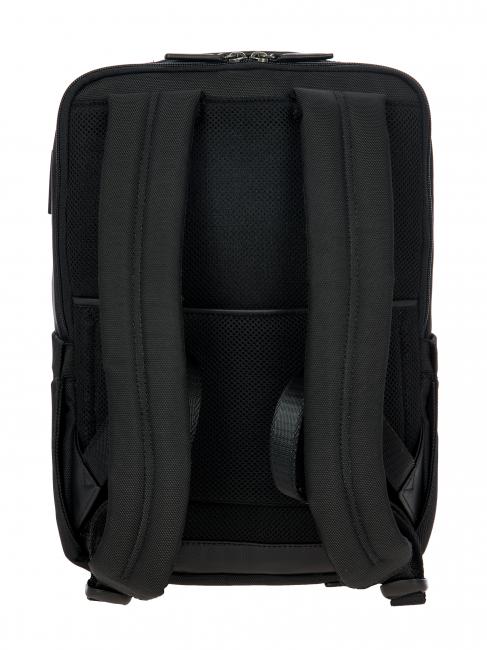MONZA Zaino espandibile porta pc 14" con USB nero/nero - Zaini da lavoro porta PC