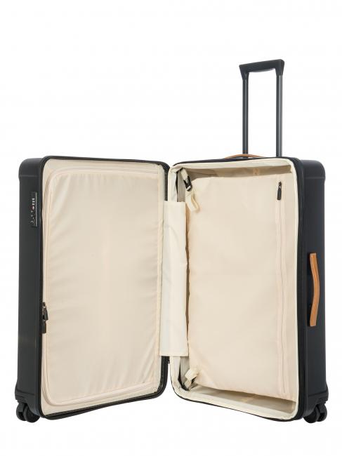 CAPRI Trolley grande con porta USB Nero - Trolley Rigidi