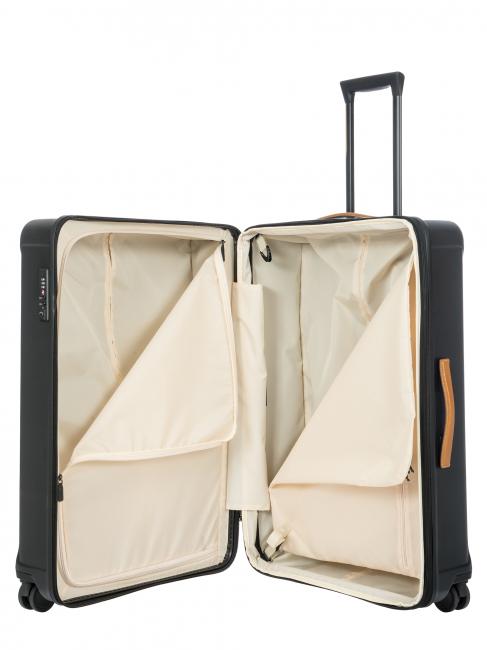 CAPRI Trolley grande con porta USB Nero - Trolley Rigidi