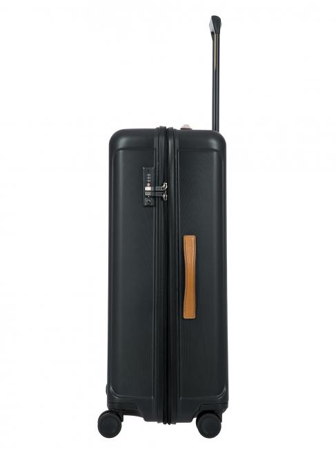 CAPRI Trolley grande con porta USB Nero - Trolley Rigidi