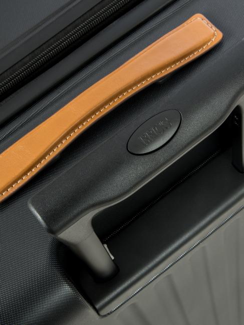 CAPRI Trolley grande con porta USB Nero - Trolley Rigidi