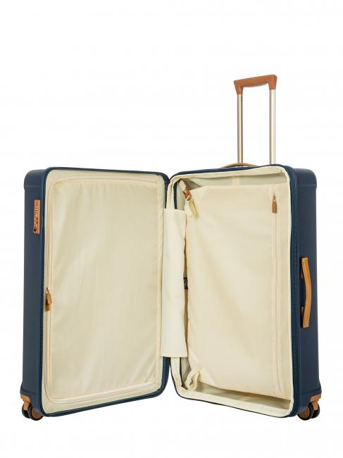 CAPRI Trolley grande con porta USB blu - Trolley Rigidi