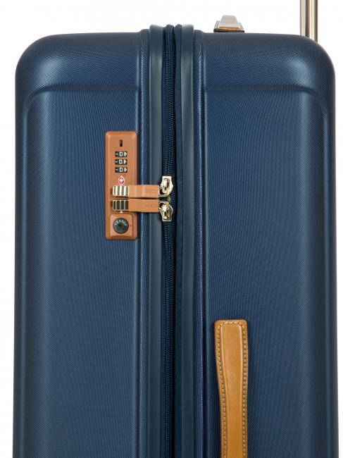 CAPRI Trolley grande con porta USB blu - Trolley Rigidi