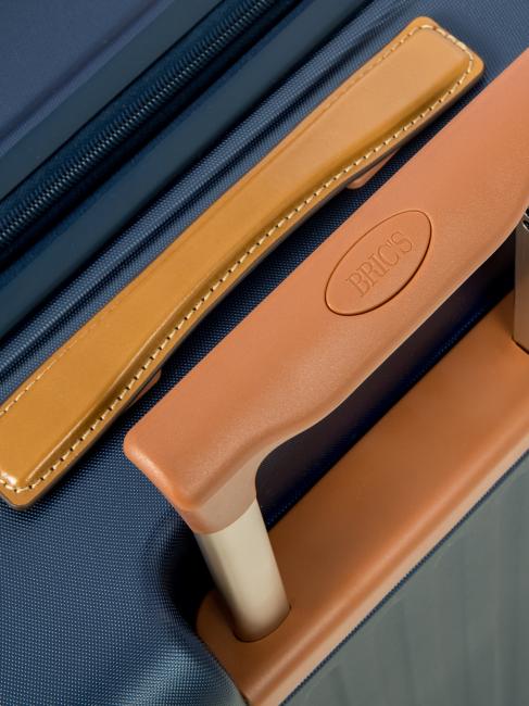 CAPRI Trolley grande con porta USB blu - Trolley Rigidi