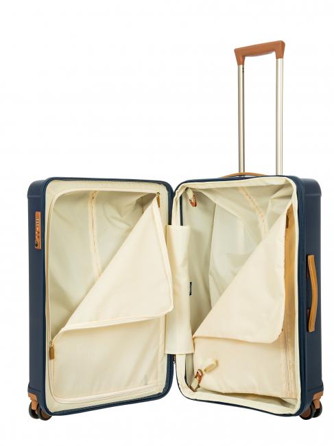 CAPRI Trolley medio con porta USB blu - Trolley Rigidi