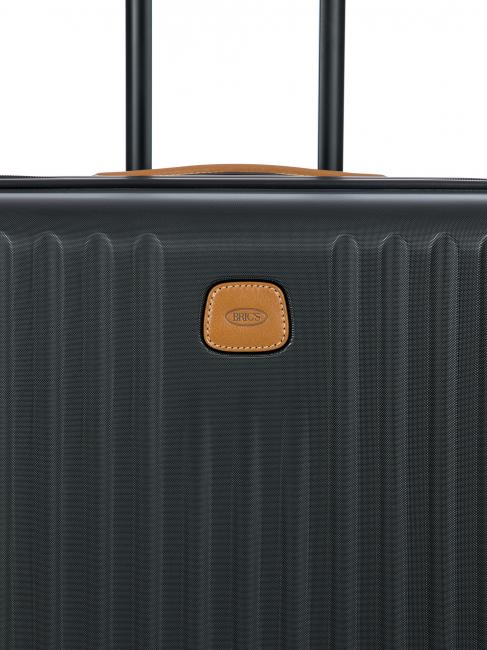 CAPRI Trolley medio con porta USB Nero - Trolley Rigidi