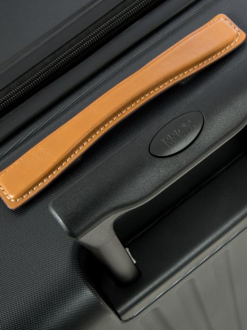 CAPRI Trolley medio con porta USB Nero - Trolley Rigidi