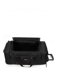 EASTPAK LEATHERFACE M + Trolley Borsone Medio NERO - Trolley Semirigidi - 5