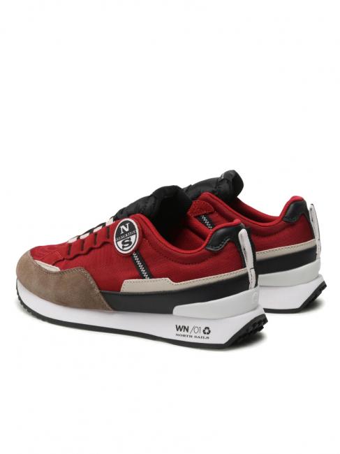 WINCH SCREEN Sneaker red-lt brown - Scarpe Uomo