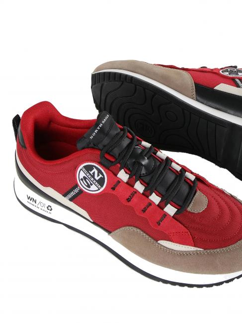 WINCH SCREEN Sneaker red-lt brown - Scarpe Uomo