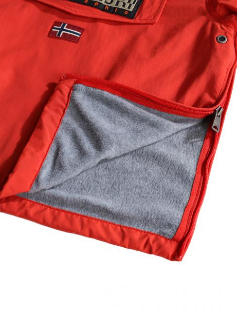 KIDS RAINFOREST WINTER Giacca anorak red poppy - Giacche