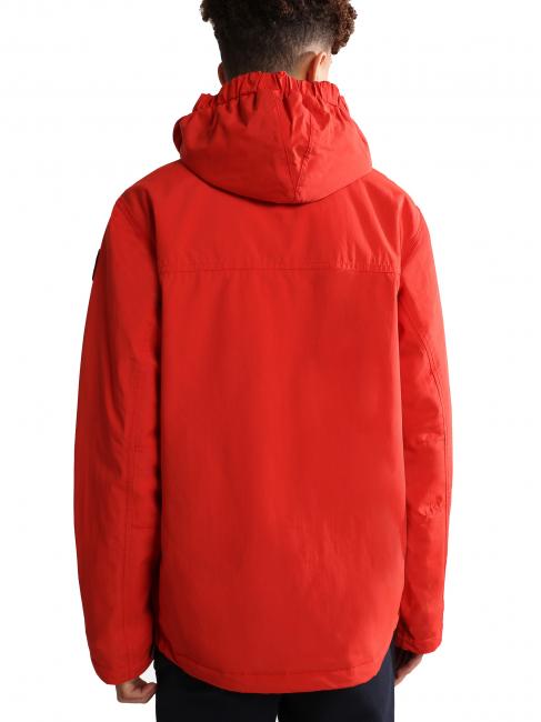 KIDS RAINFOREST WINTER Giacca anorak red poppy - Giacche Bambini