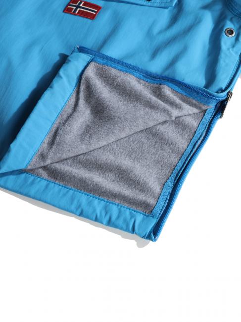 KIDS RAINFOREST WINTER Giacca anorak blue mediterran - Giacche
