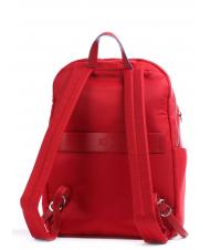 PIQUADRO RYAN Zaino porta PC 14", in tessuto riciclato ROSSO - Borse Donna - 2