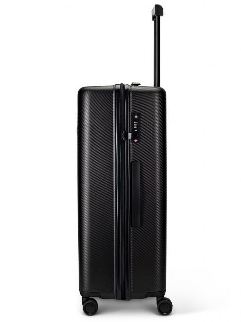 CHINOOK Trolley misura grande, espandibile Nero - Trolley Rigidi