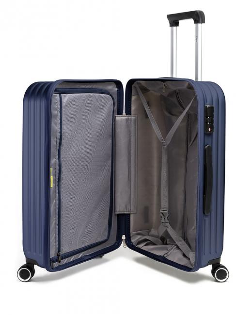 FIBRA II Trolley grande espandibile blu notte - Trolley Rigidi