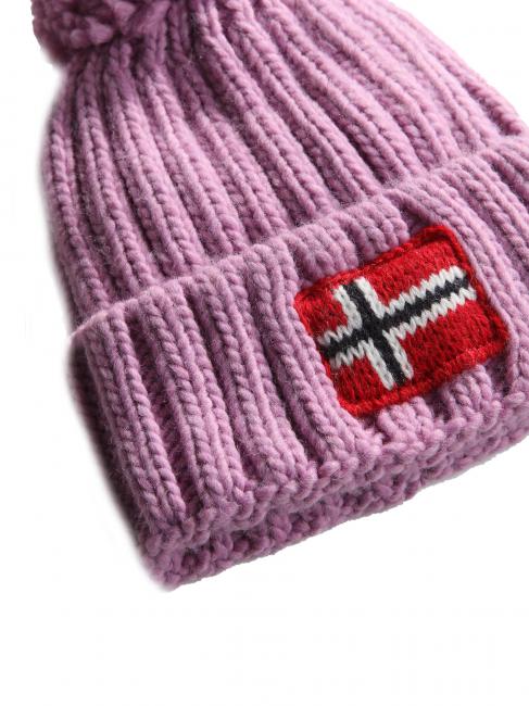 KIDS SEMIURY 6 Berretto con pon pon violet pansy - Cappelli