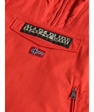 NAPAPIJRI KIDS RAINFIOREST 2 POCKET Giacca con cappuccio (4-16 anni) red poppy - Giacche - 4