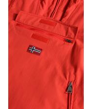 NAPAPIJRI KIDS RAINFIOREST 2 POCKET Giacca con cappuccio (4-16 anni) red poppy - Giacche - 5