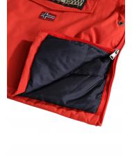 NAPAPIJRI KIDS RAINFIOREST 2 POCKET Giacca con cappuccio (4-16 anni) red poppy - Giacche - 6
