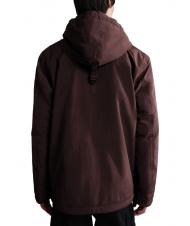 NAPAPIJRI RAINFOREST WINTER 3 Giacca impermeabile con cappuccio burgundy fudge - Giacche Uomo - 2
