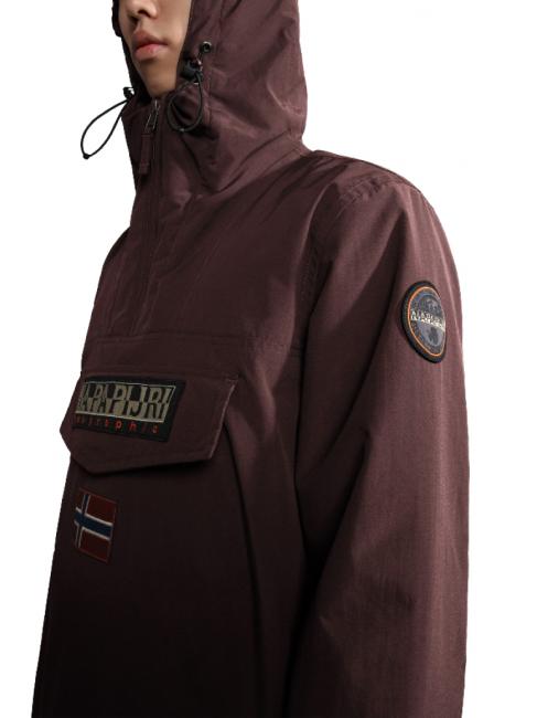 RAINFOREST WINTER 3 Giacca impermeabile con cappuccio burgundy fudge - Giacche Uomo